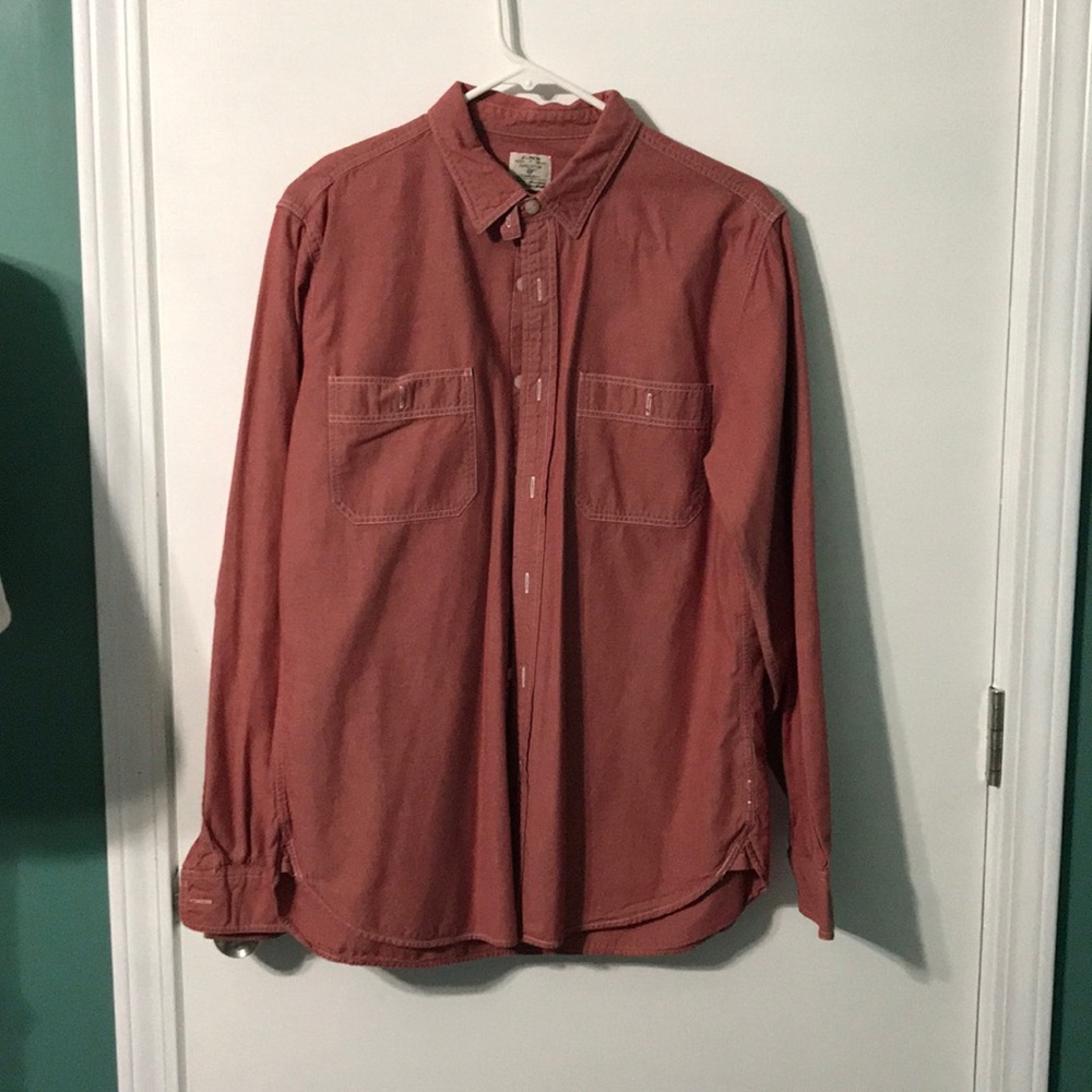 J Crew  Casual Button-down Shirt - medium